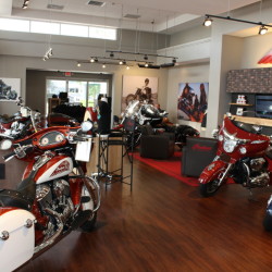 Indian Motorcycle Interior - Melbourne, Florida