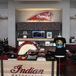 Indian Motorcycle Interior - Melbourne, Florida
